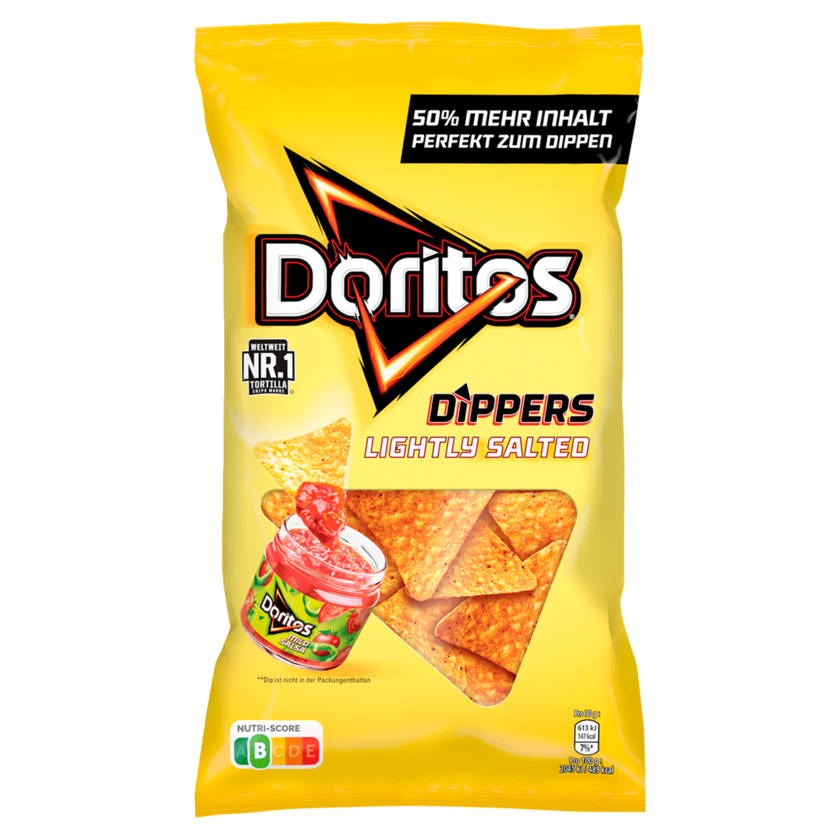 Doritos Dippers Lightly Salted 187g